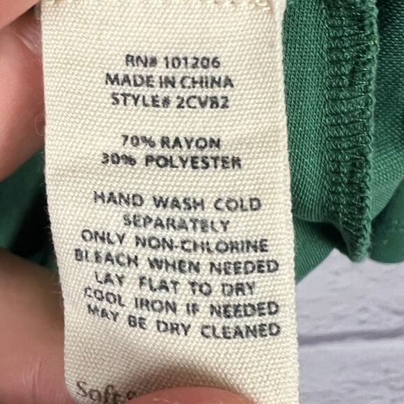 Soft Surroundings Womens M Cottagecore Prairie Peasant Button Back Tunic Top - Picture 7 of 10